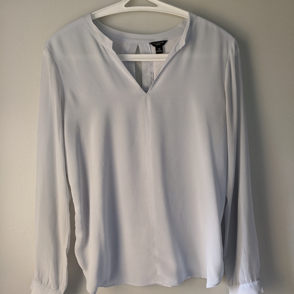 Sheer light blue blouse - Picture 1 of 1